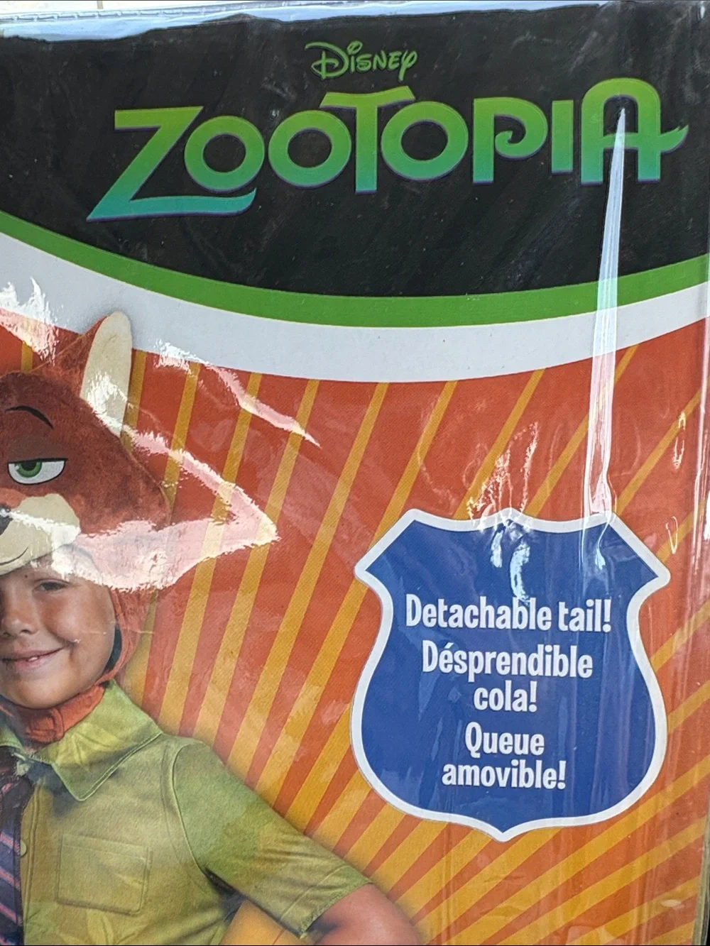 Disney Zootopia, Nick Wilde Halloween costume new size 3T/4T